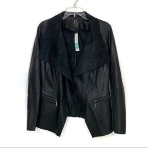 Tart Vegan Leather Blazer Sz M